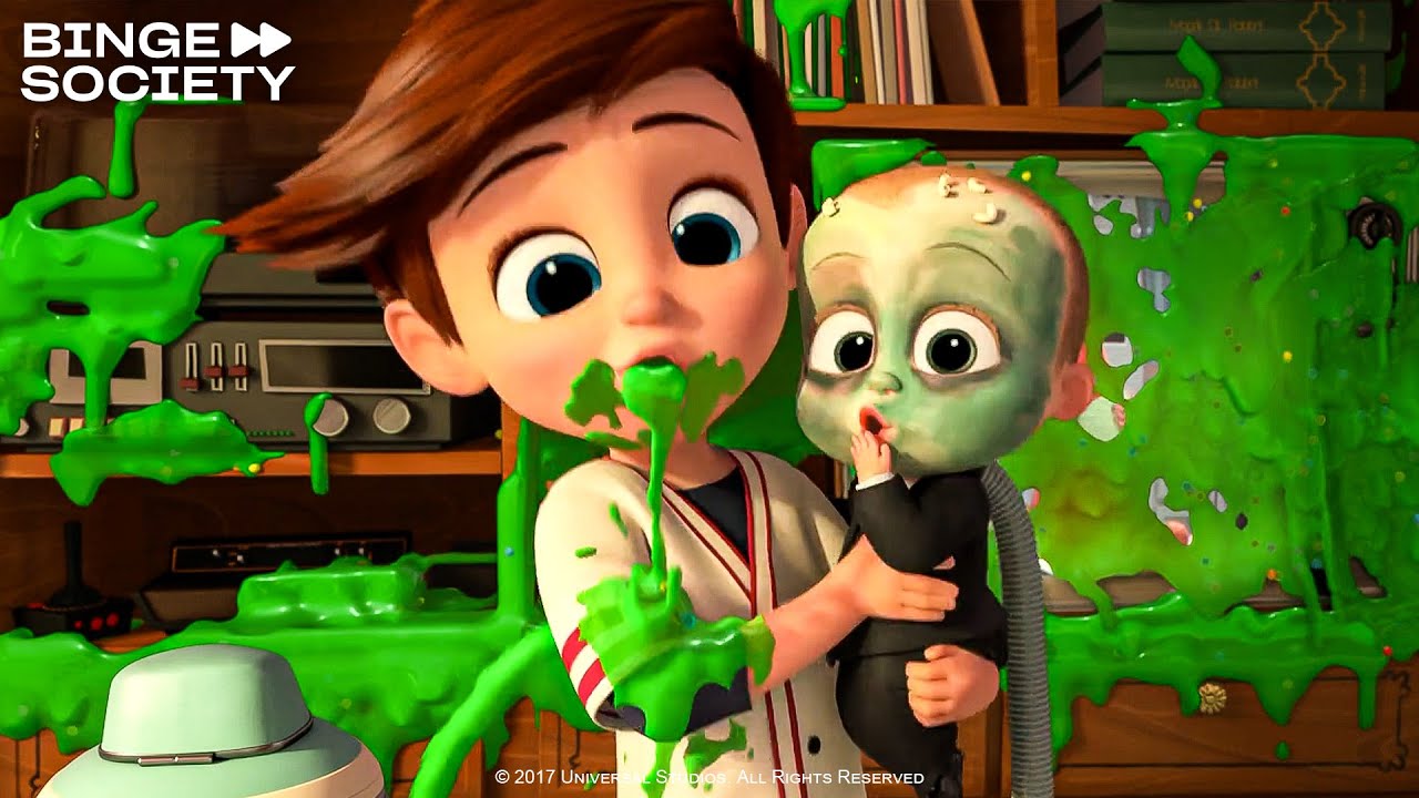 The Boss Baby (2017): City Chase Scene 🏙️