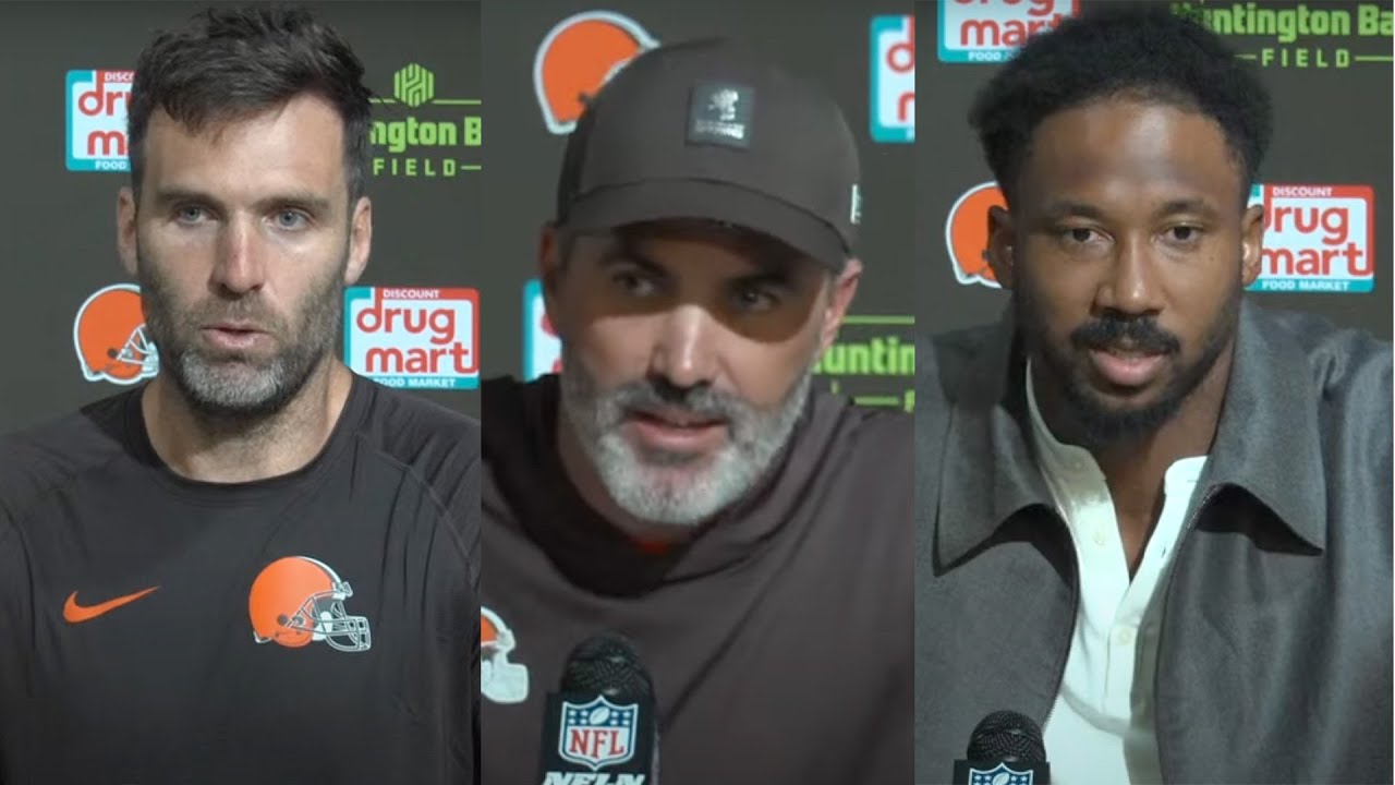 Browns Post-Game Press Conference: Kevin Stefanski, Joe Flacco & Myles Garrett React to Week 1 Loss vs Bengals 🏈
