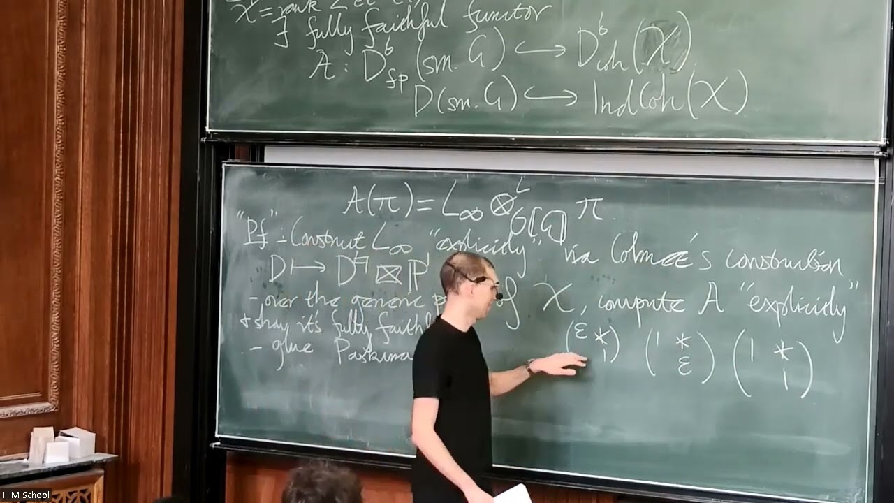 Toby Gee Explores Categorical Local Langlands: An In-Depth Overview (Part 3) π