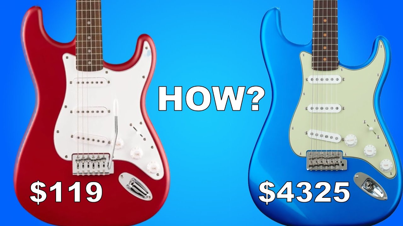 Squier vs Fender Custom Shop Stratocasters πΈ