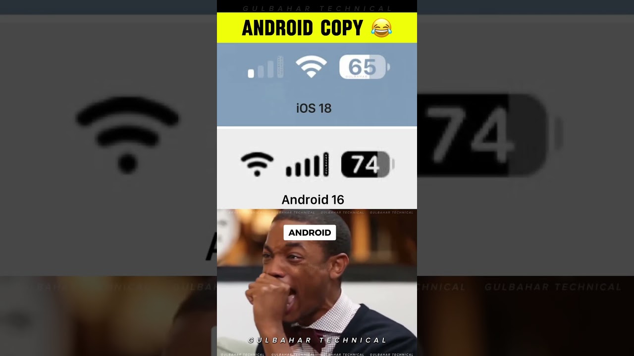 The status bar wars continue! iOS vs Android | Which one are you choosing? 🤔🏆