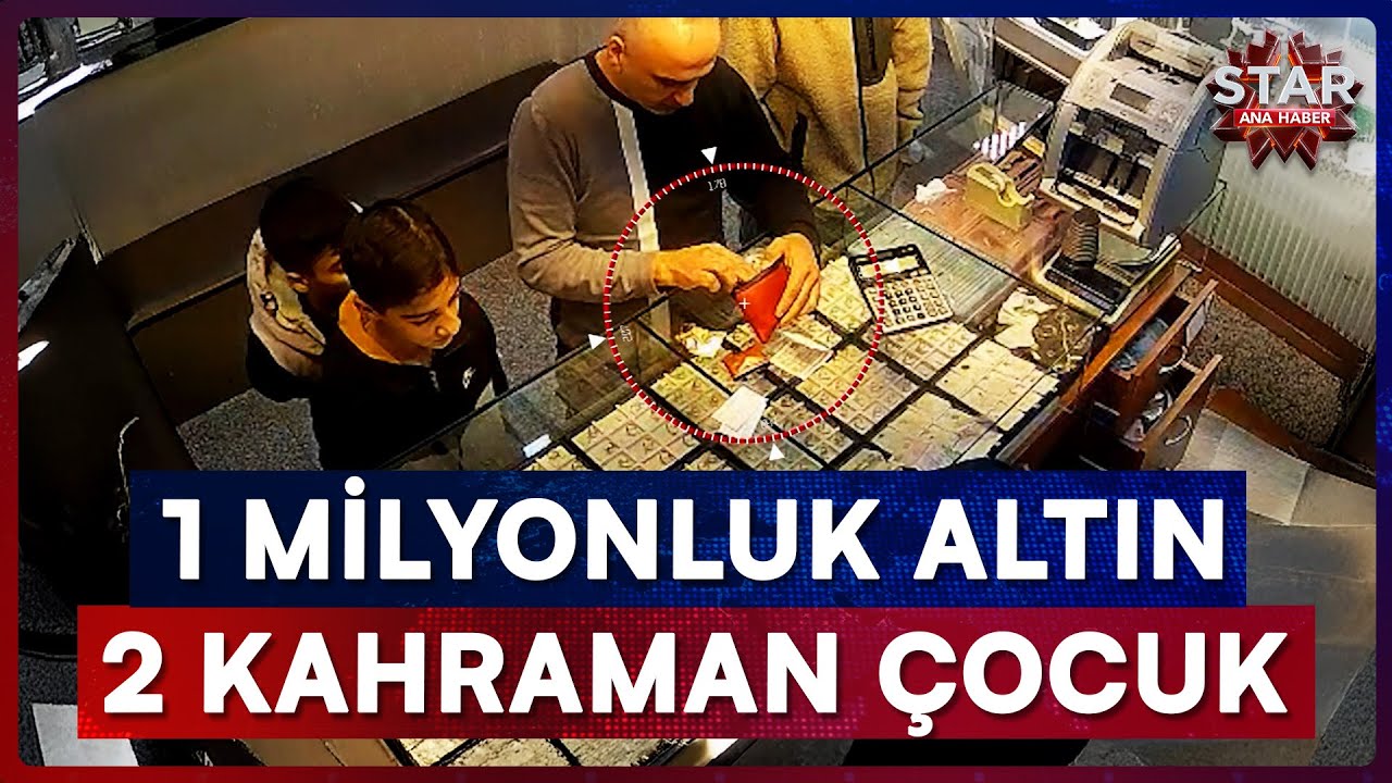 İki Çocuk Yolda Buldukları Kese ile Hayat Dersi Aldı