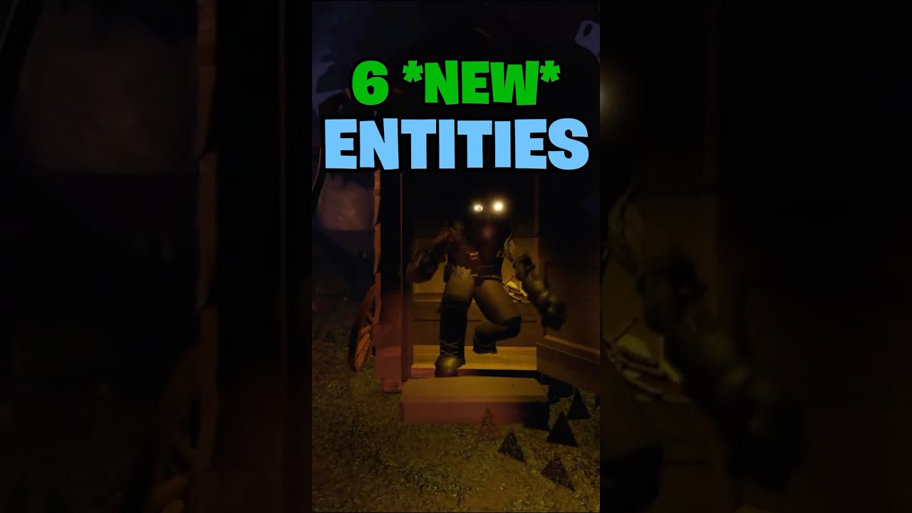 6 🚪 Discover 6 Exciting New Entities in Roblox Doors Garden Update! #roblox #doors #shorts