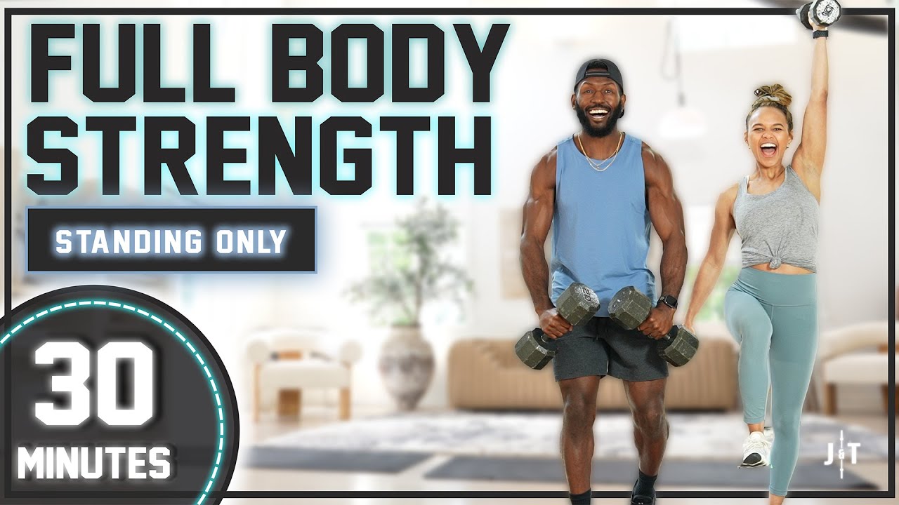 30-Min Full Body Dumbbell Workout πͺ