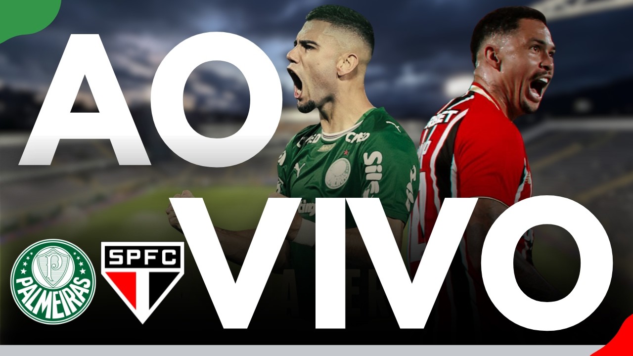 Palmeiras x São Paulo AO VIVO 🔥 Semifinal Decisiva