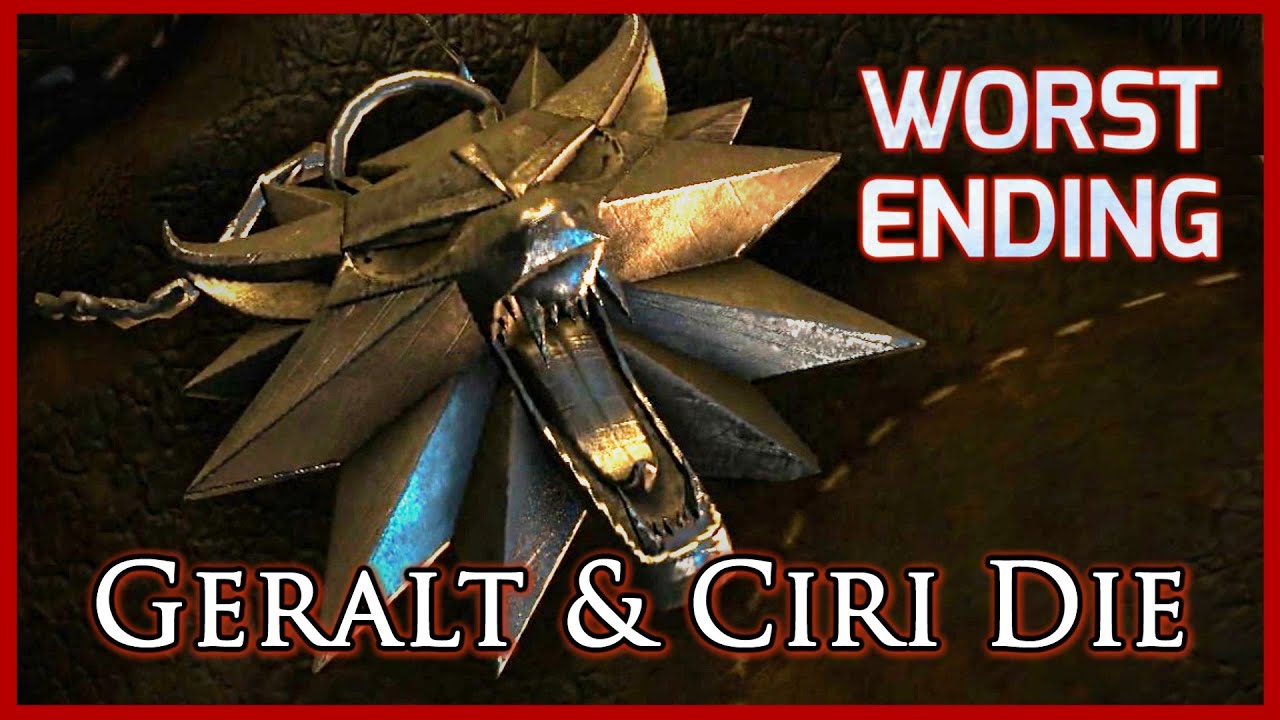 Witcher 3: Worst Ending – Ciri & Geralt Die 😢