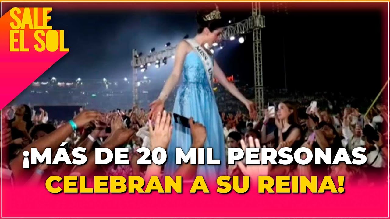 EXCLUSIVA: ¡Así RECIBIERON a Fátima Bosch en Tabasco tras GANAR Miss Universe 2025! | Sale el Sol