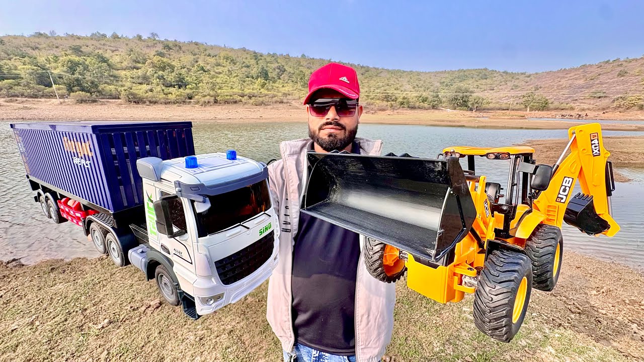 RC JCB & Tata Dump Truck Unboxing π