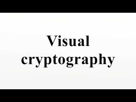 Visual cryptography