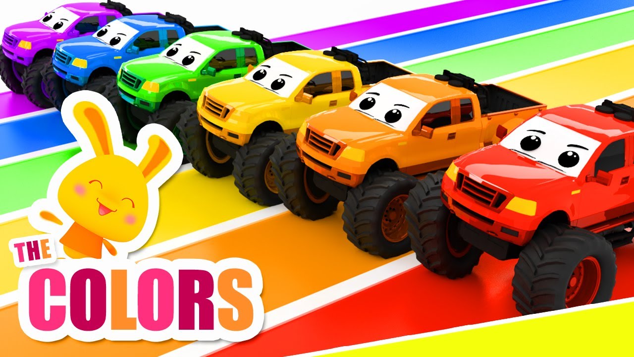 Discover Colors with Titounis: The Magic Monster Truck