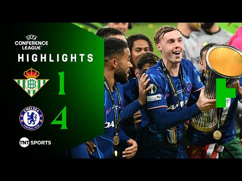 Blues Make European History 🏆🔵 | Real Betis 1-4 Chelsea | UEFA Conference League Final Highlights