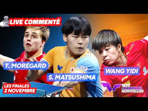 WTT Champions Montpellier : LES  FINALES HOMME ET FEMME ! 🎙️ Laura Pfefer et Florian Marlière