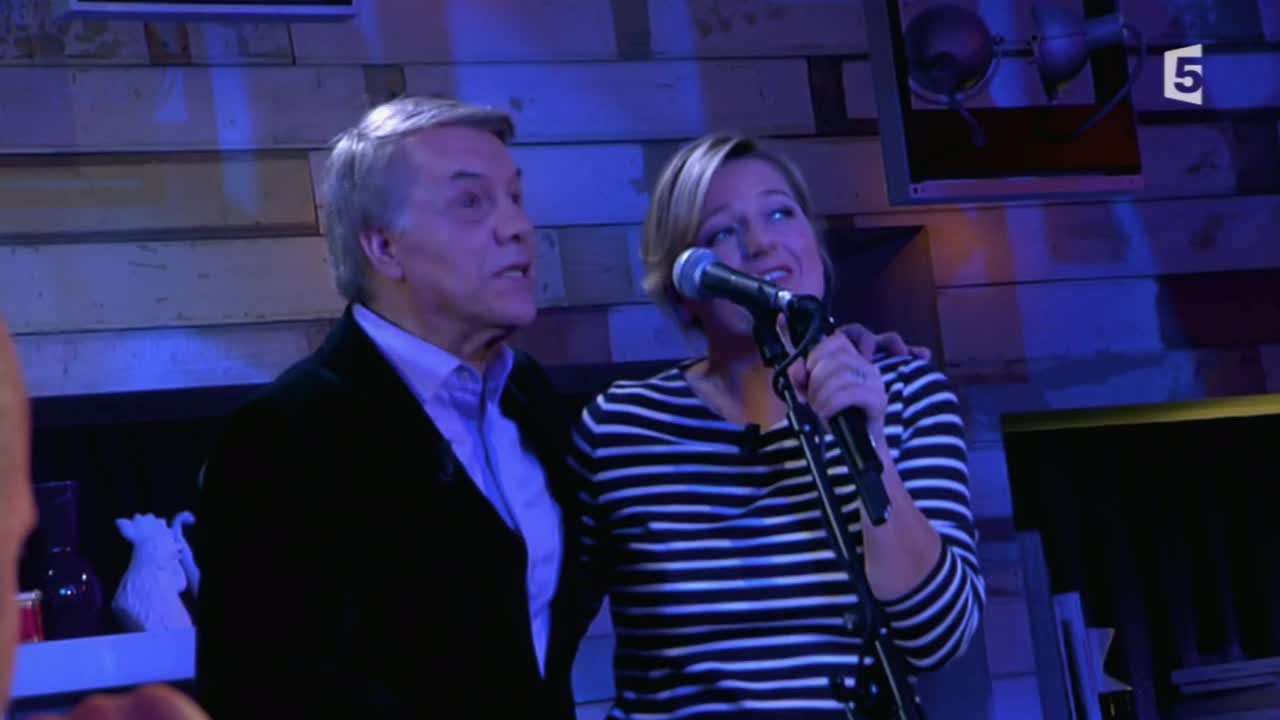 Anne-Elisabeth Lemoine en duo avec Adamo - C Ă vous - 12/12/2014
