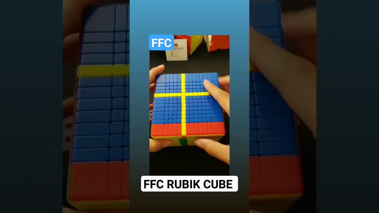 10x10 Rubik's Cube Single Color Match 🧩