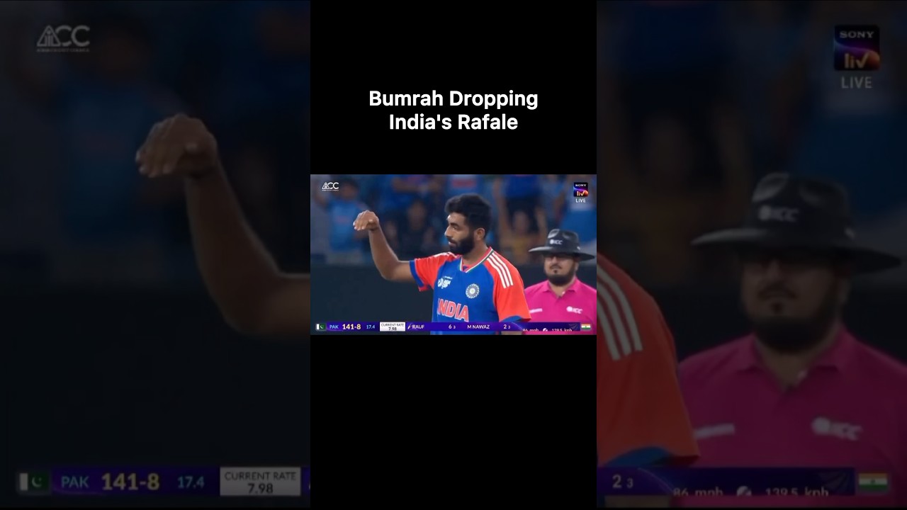 Bumrah Out, Rauf's Rise in India-Pakistan Clash 🇵🇰