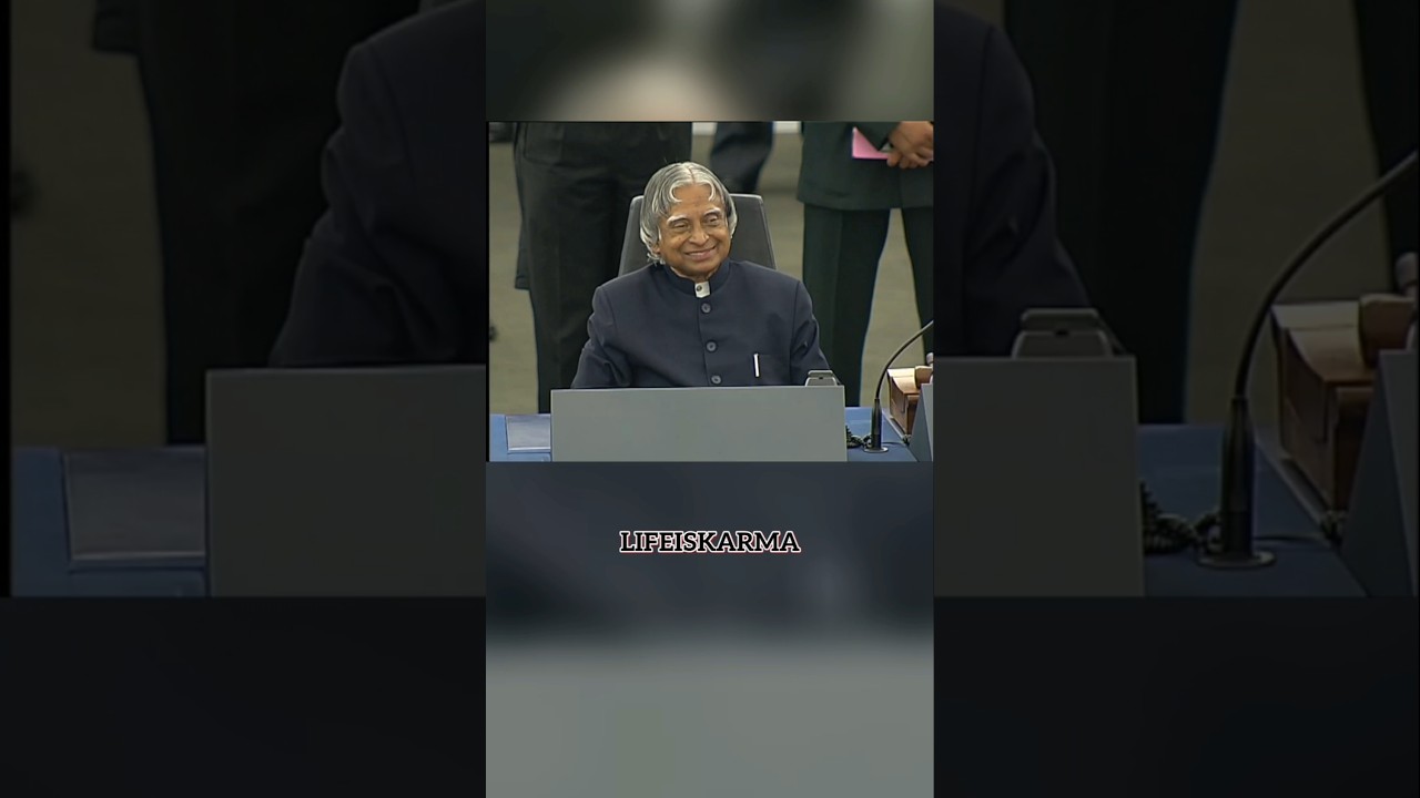 Standing Ovation for Dr. APJ Abdul Kalam in EU 🔥🇮🇳 #India #Europe #motivation #inspiration