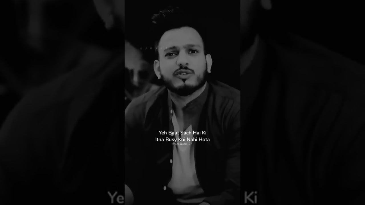 Itna bhi busy koi nahi hota 💔