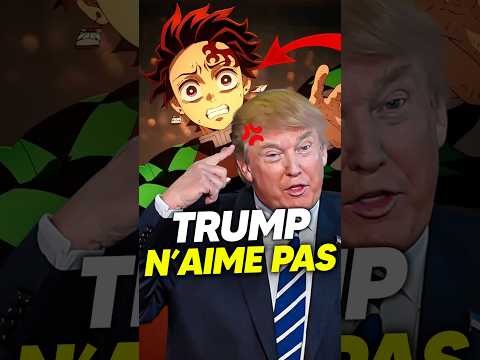 TRUMP n’aime pas du tout LE FILM DEMON SLAYER ! ❌ #anime #demonslayer #kimetsunoyaiba #donaldtrump