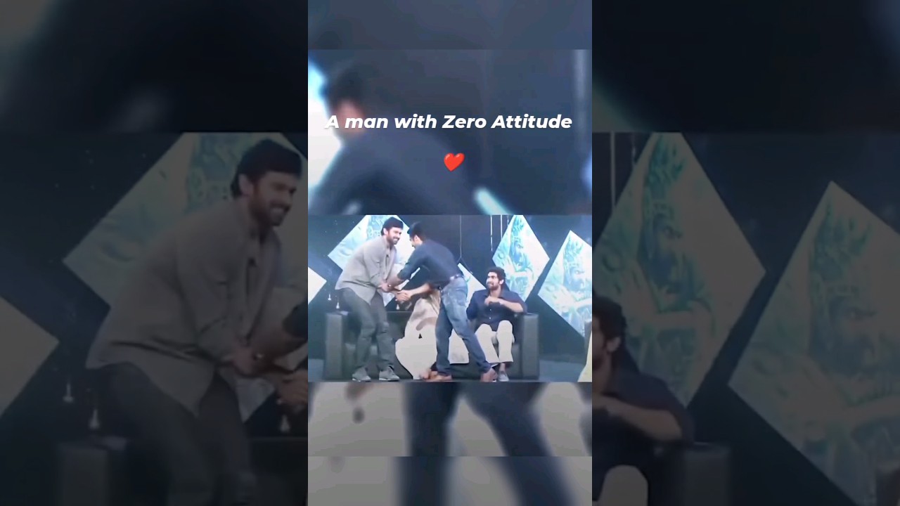 Prabhas: The Humble Legend | Exclusive Fan Status Video 🎬