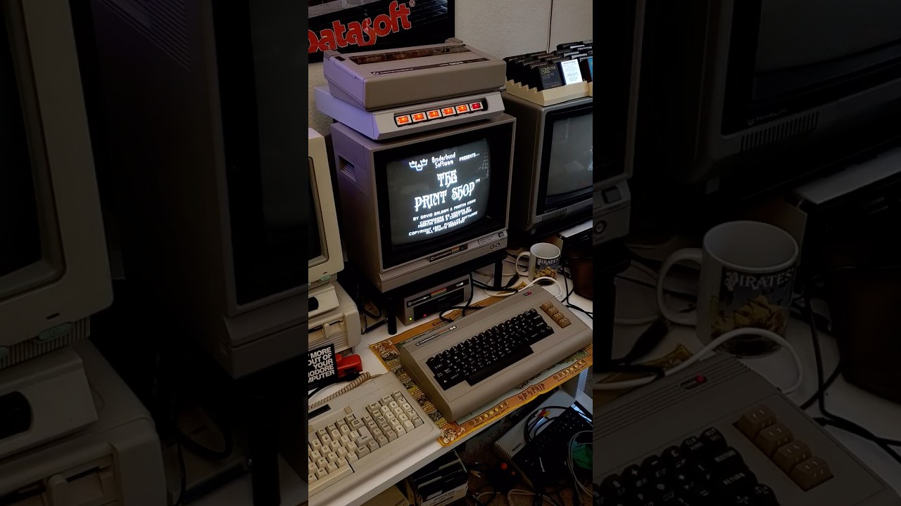 Making Christmas Cards the Retro Way with Commodore 64 🎄