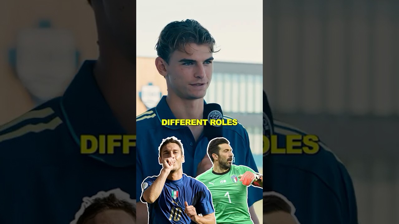 Nico Paz Celebrates Italy's Greatest Footballers 🇮🇹