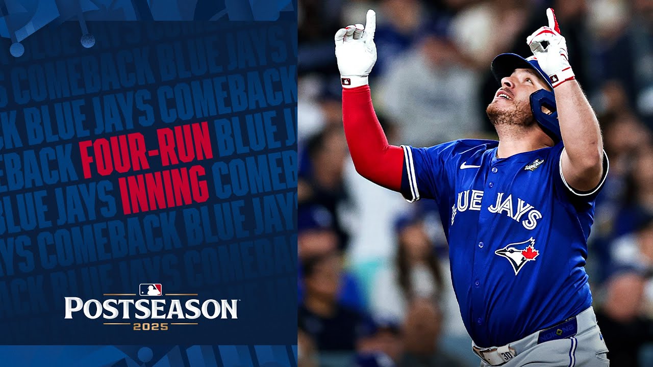 Blue Jays Rally with 4-Run 4th Inning to Lead in World Series Game 3 🔥