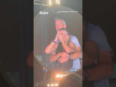 Moment CEO caught 'cheating' with HR chief on big screen at Coldplay gig