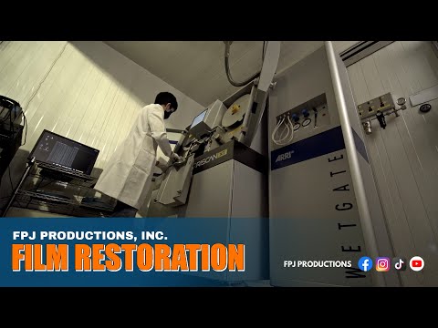 FPJ Productions Film Restoration | Sneak Peek of the Restoration Process of FPJ's Films.