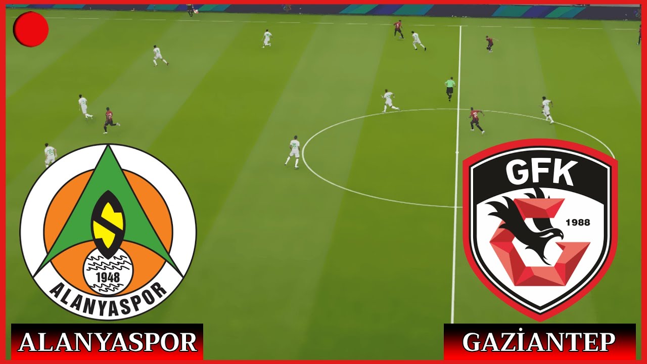 Alanyaspor vs Gaziantep FK Maçı Özeti 📺 Süper Lig 25. Hafta