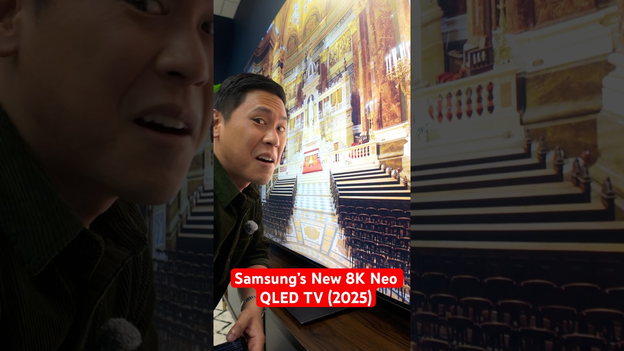 Samsung’s 2025 8K Neo QLED TV: Enhanced Features and Anti-Glare Display