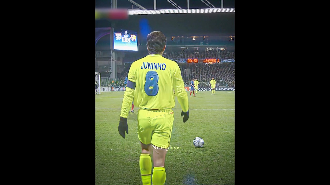 Juninho's Legendary Free Kick ⚽