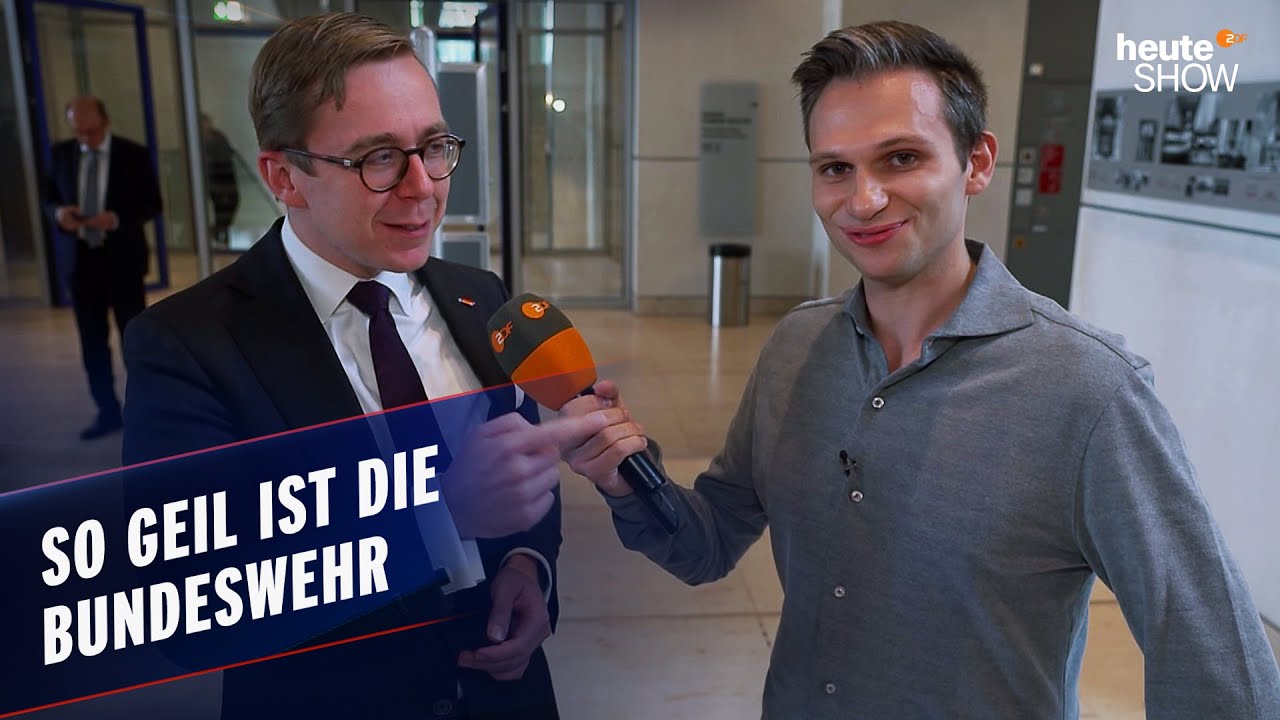 Fabian Köster wirbt im Bundestag für die Bundeswehr 🇩🇪