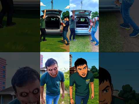 Funny Family Moments – Cartoon Version Included 🎨 #animation #cartoon #animasi #puzzle #funny