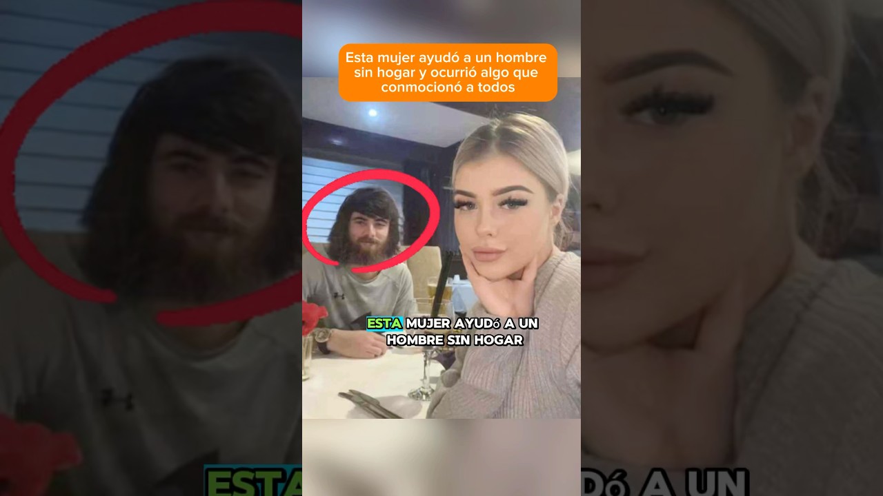 Mujer ayuda a homeless y sucede algo impactante