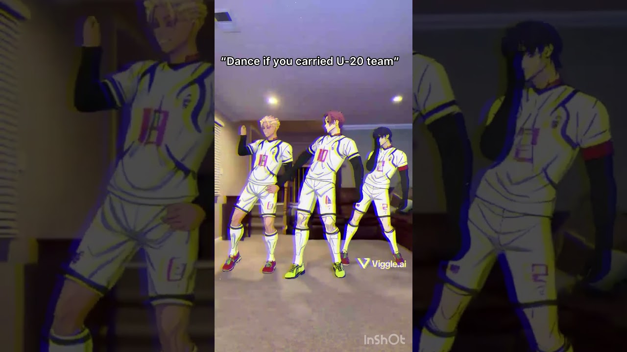 Epic Meme: Dance Like You Led the U-20 Blue Lock Team! 💃