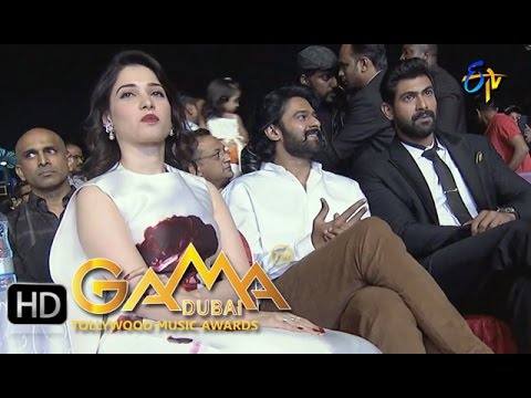 Bahubali Stars at ETV GAMA Music Awards 2015 🎶
