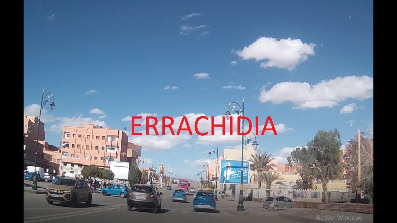 جولة في الرشيدية (ممر النخيل) إراشيدية، المغرب