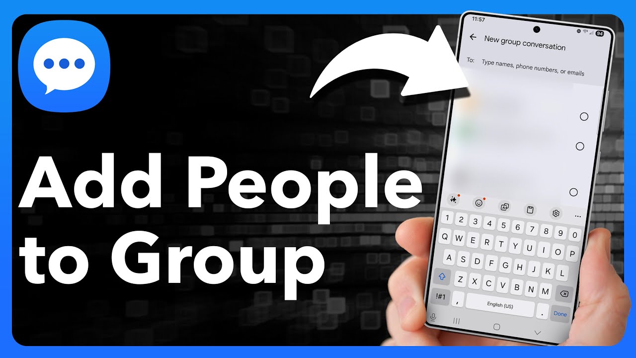 How To Add Someone To Group Text On Android