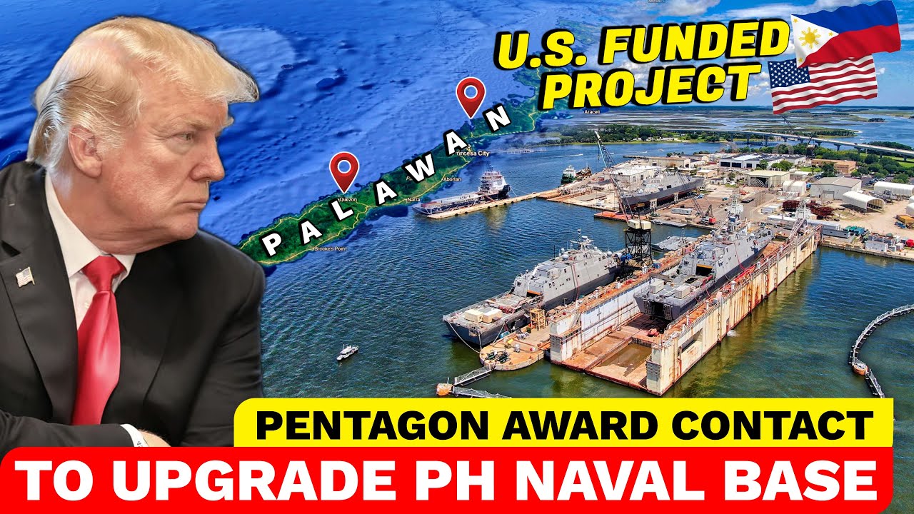 US Awards Contract to Upgrade Naval Base in Palawan 🇵🇭