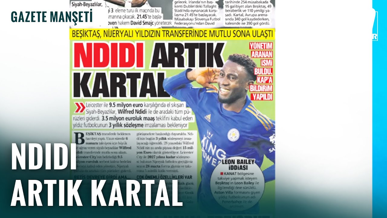 Beşiktaş'ta Transfer Çalışmaları: Ndidi Resmen Takımda, Sırada Sterling! ⚽