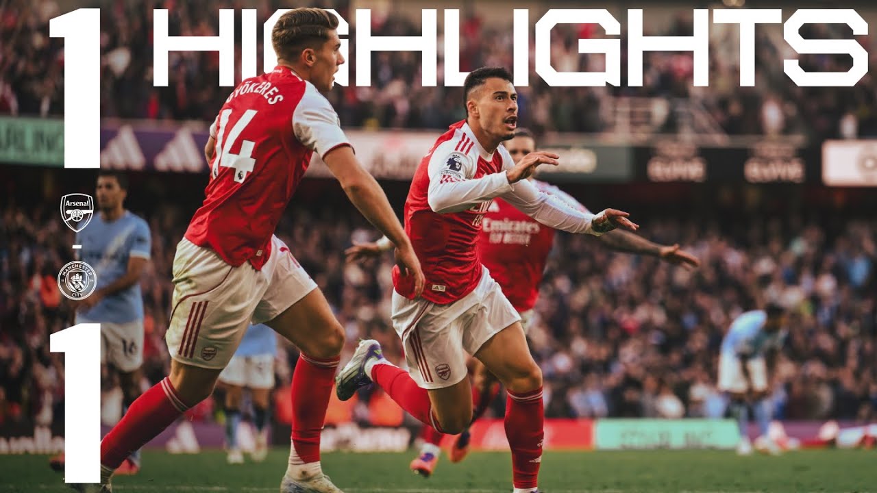 Martinelli's Late Equalizer for Arsenal ⚽