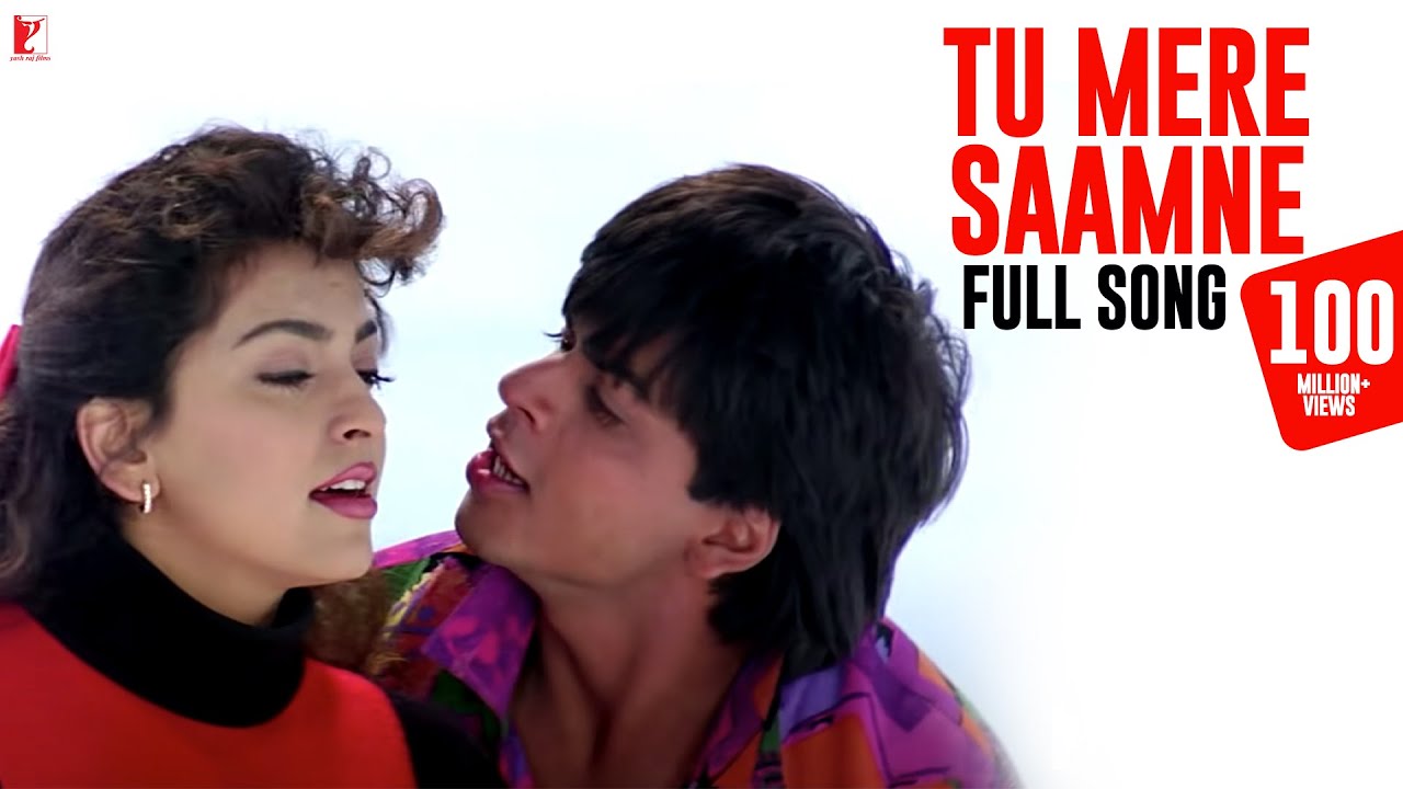 Tu Mere Saamne | Romantic Song from Darr 🎶 | Shah Rukh Khan & Juhi Chawla
