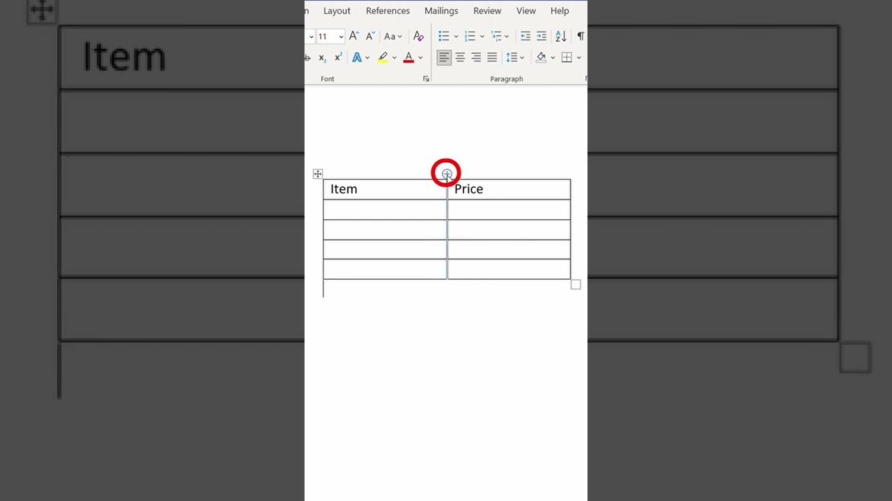 Quickly Expand Tables in Word 📊