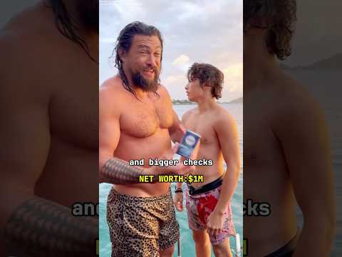 How Rich Is Jason Momoa? #celebrity #cannes #jasonmomoa #aquaman