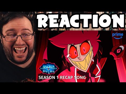 Gor's "Hazbin Hotel Alastor Season 1 Recap Song" REACTION