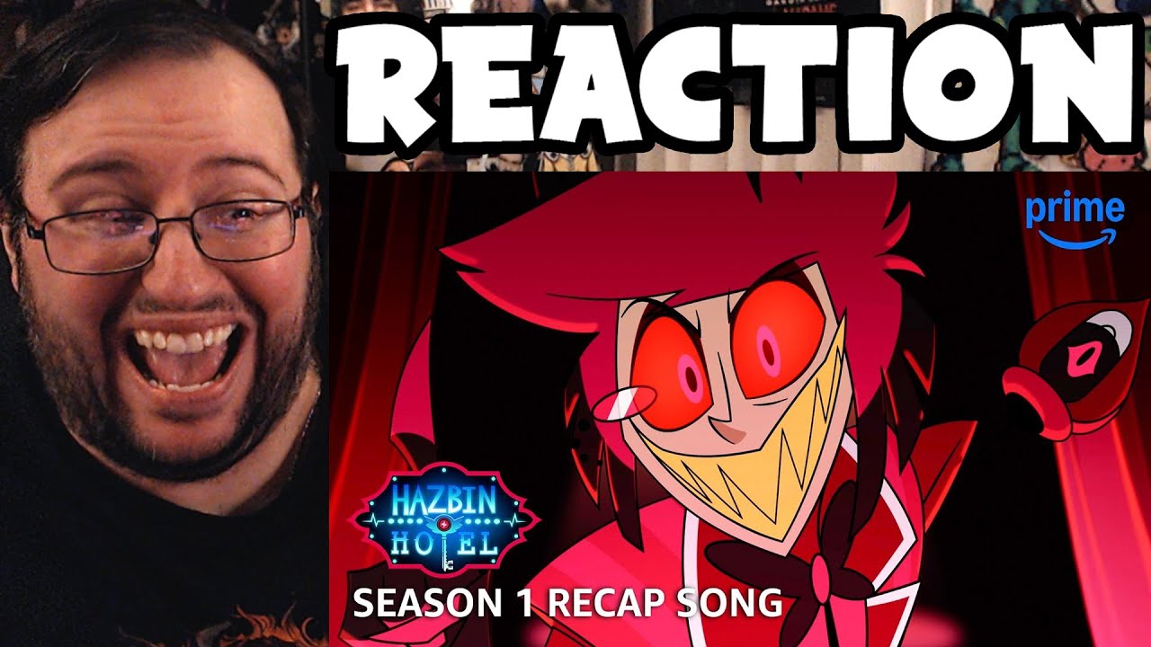 Epic Reaction to Gor's 'Hazbin Hotel Alastor' Season 1 Recap Song 🎶