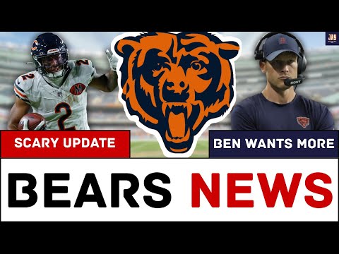 Bears Get SCARY NEWS on DJ Moore + Ben Johnson Wants More From Team Even After Big Win