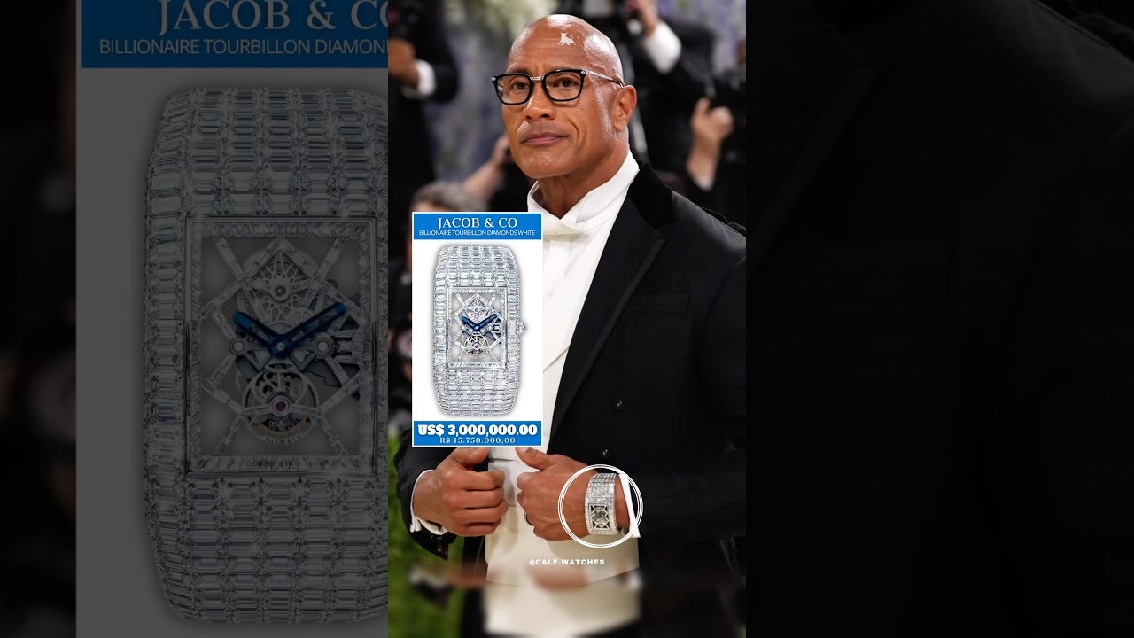 The Rock's $3M Jacob & Co Billionaire at Met Gala 💎