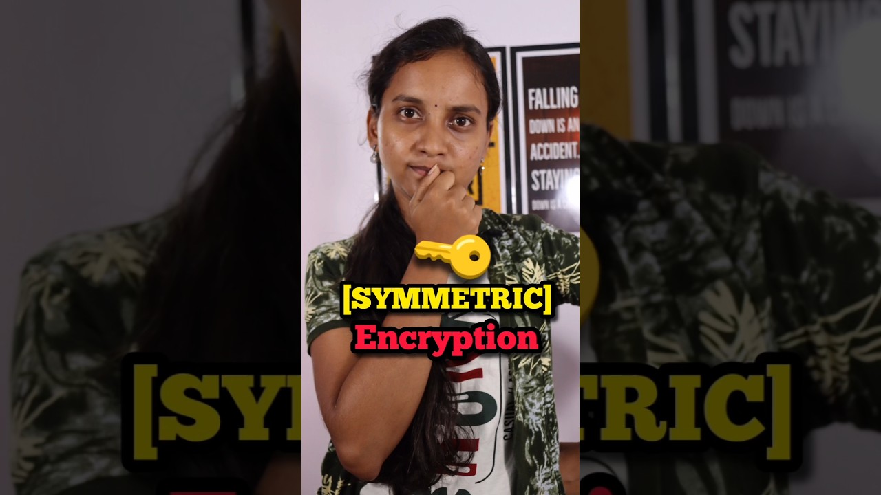 Symmetric Encryption Explained 🔑 | How It Keeps Your Data Secure