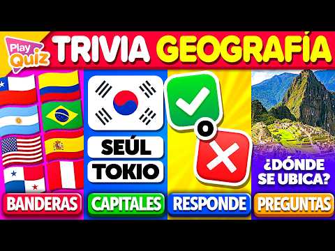 ¿Cuánto Sabes de Geografía? 🌎🤓📚 | Play Quiz de Cultura General